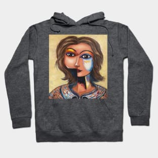 Woman Portrait | Expressionism Hoodie